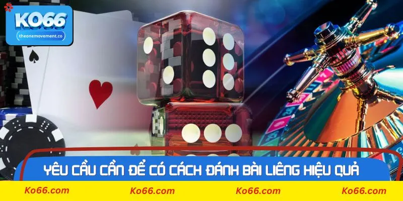 Cách đánh bài liêng